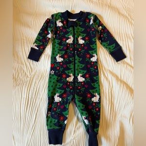 Mama Anderson bunnies and trees pajamas